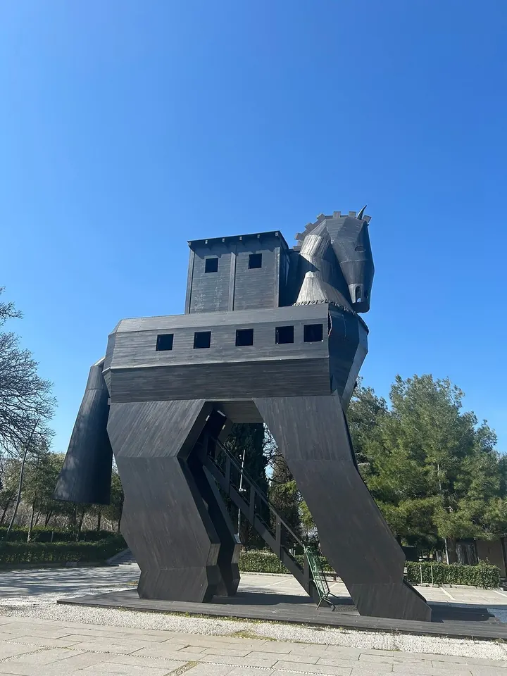 Truva atı — Çanakkale Truva Antik Kenti
